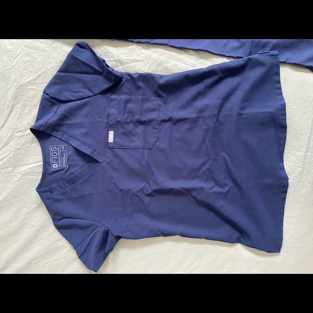 Figs Catarina Top XXS Navy